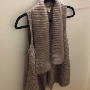 Loft Flowy Sleeveless Sweater